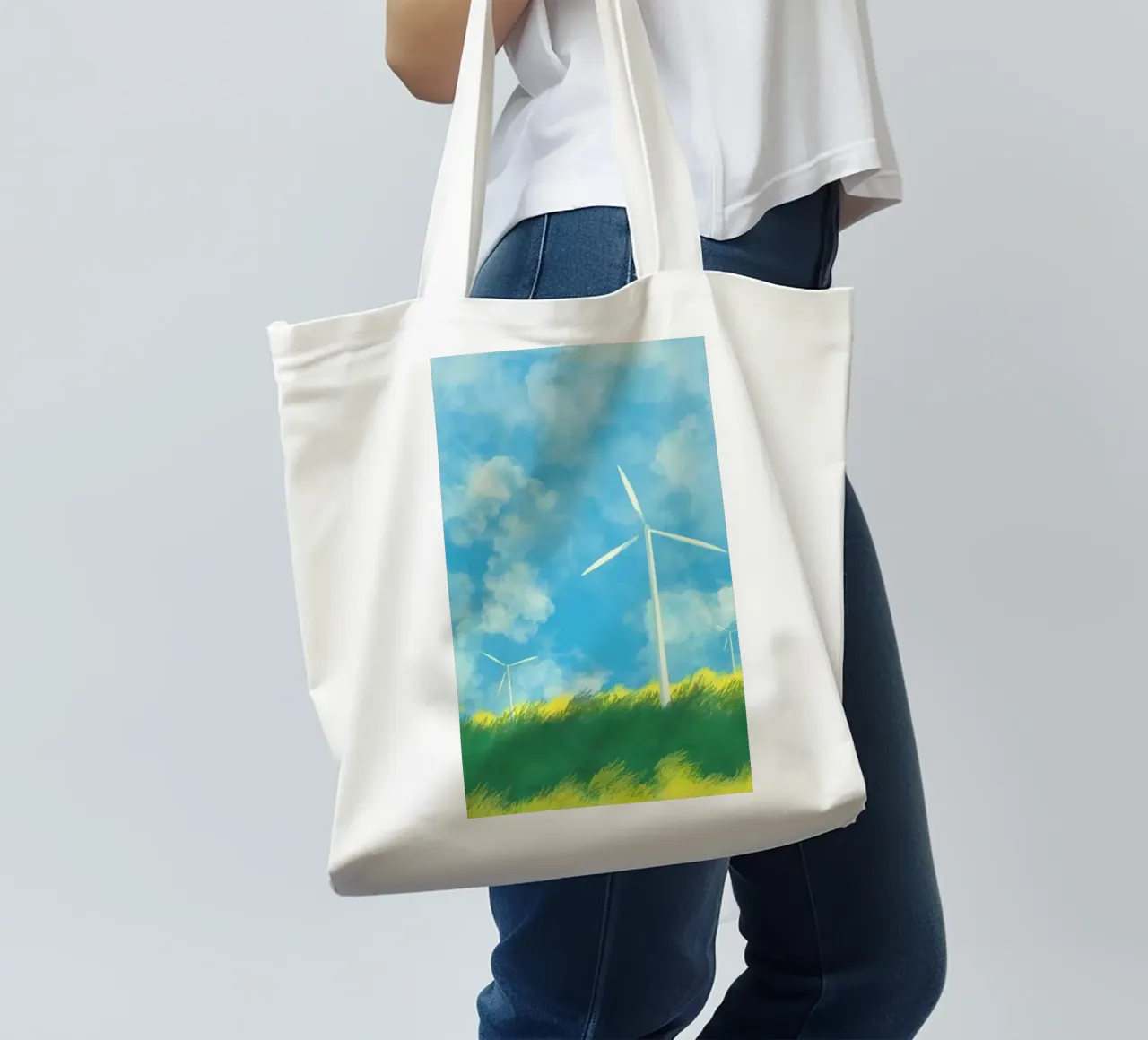 windmill canvas borsa in juta da melts