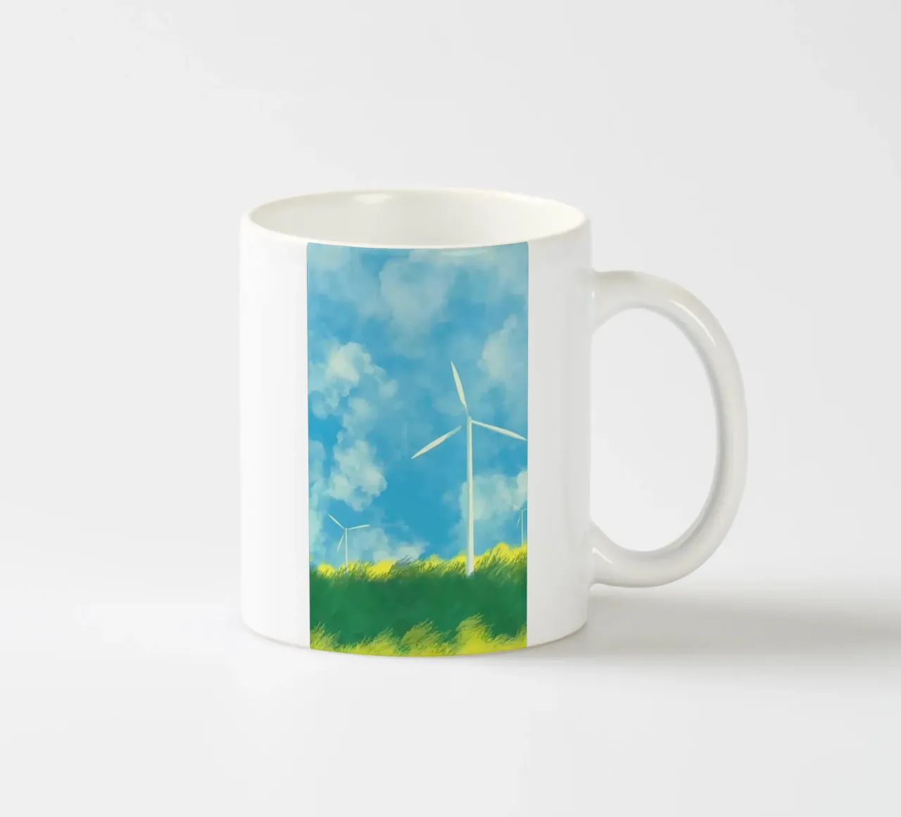 windmill canvas tazza in ceramica da melts
