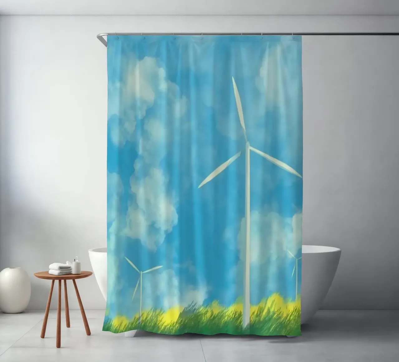 windmill canvas tenda da doccia da melts