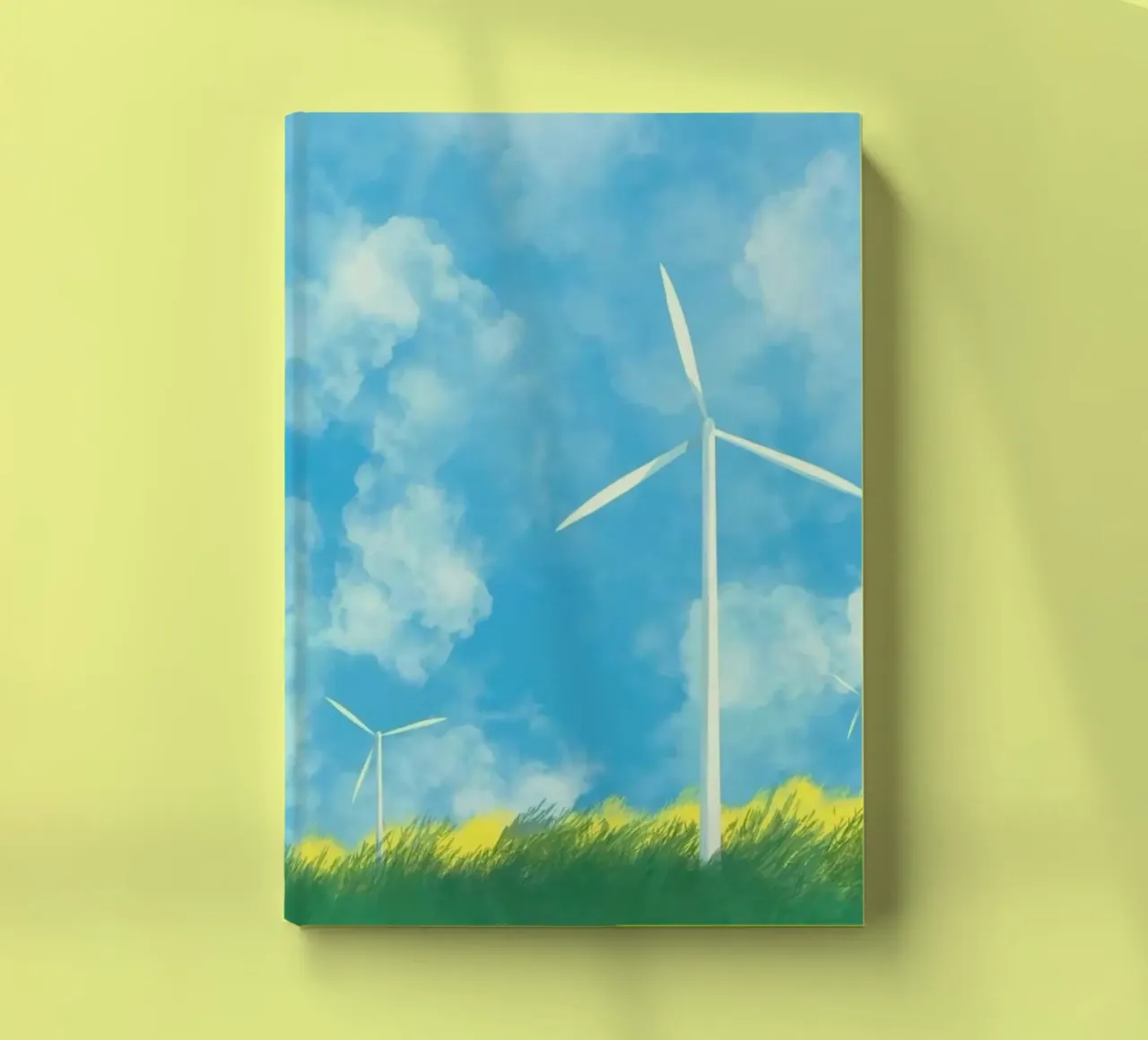 windmill canvas notebook by melts