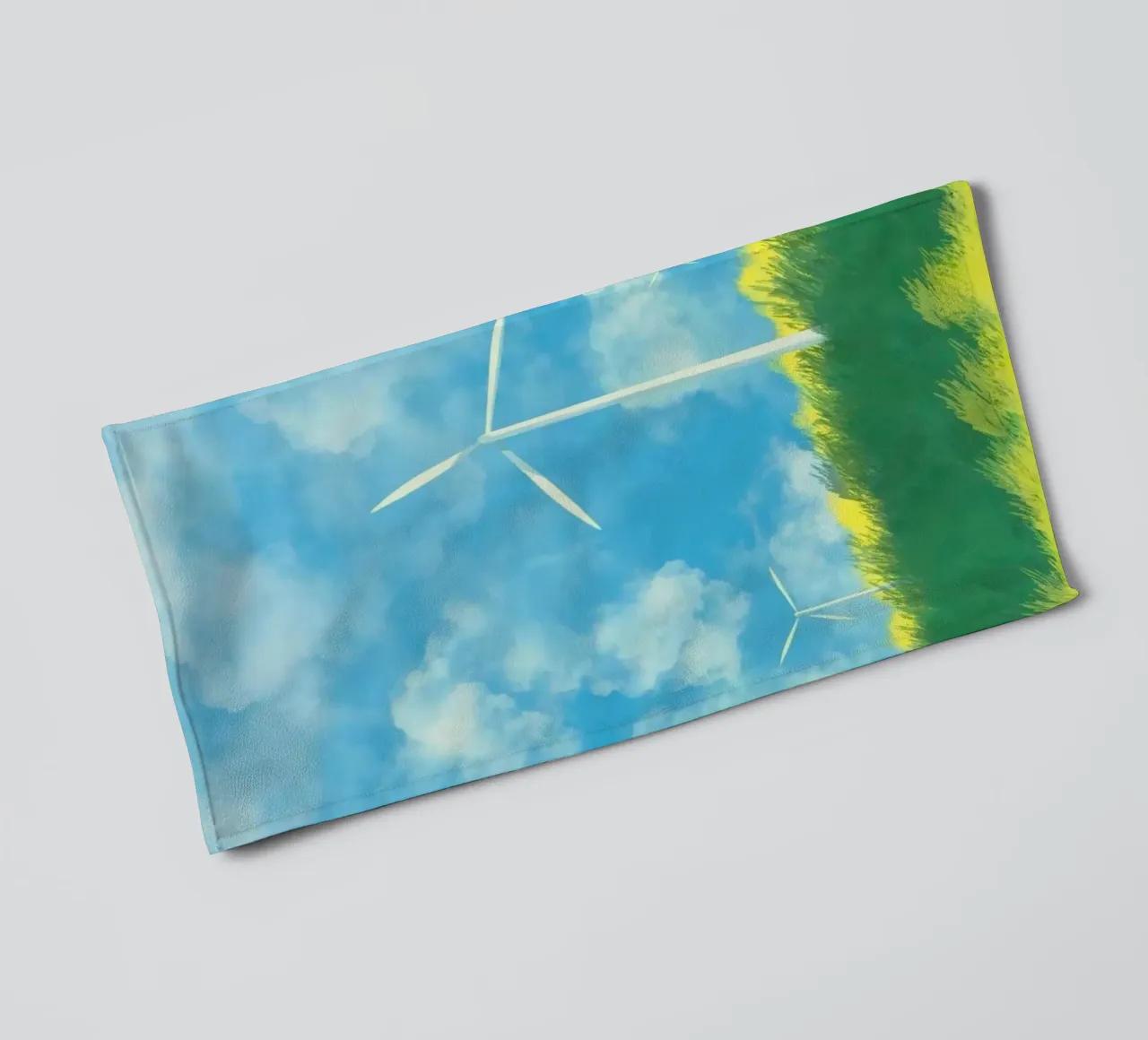 windmill canvas asciugamano da bagno da melts