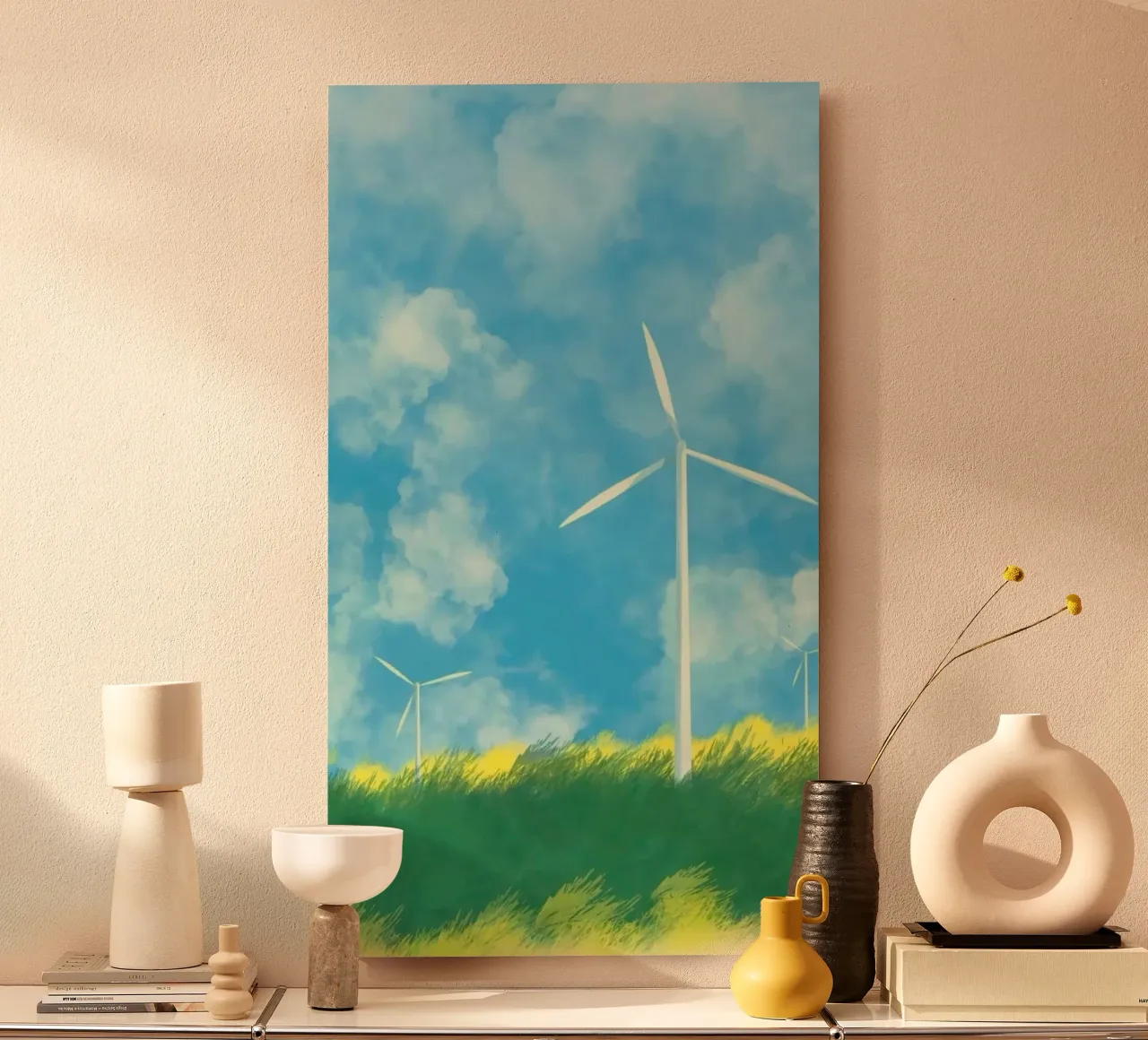windmill canvas alluminio dibond da melts