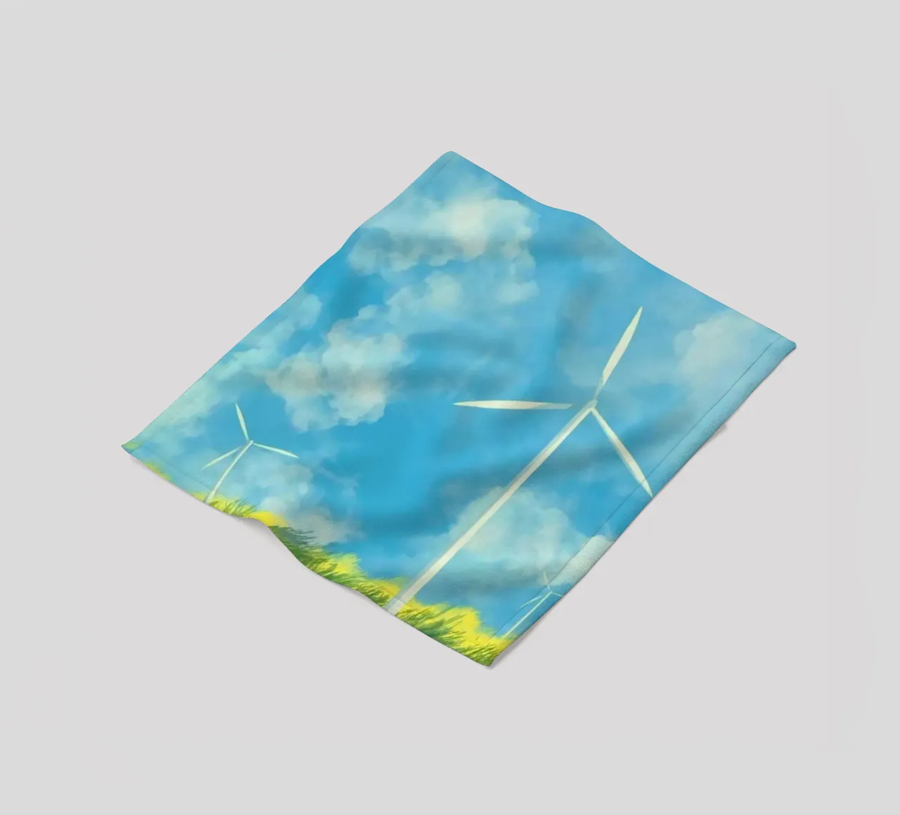 windmill canvas coperta in pile da melts