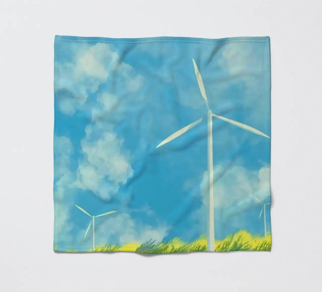 windmill canvas coperta in pile da melts