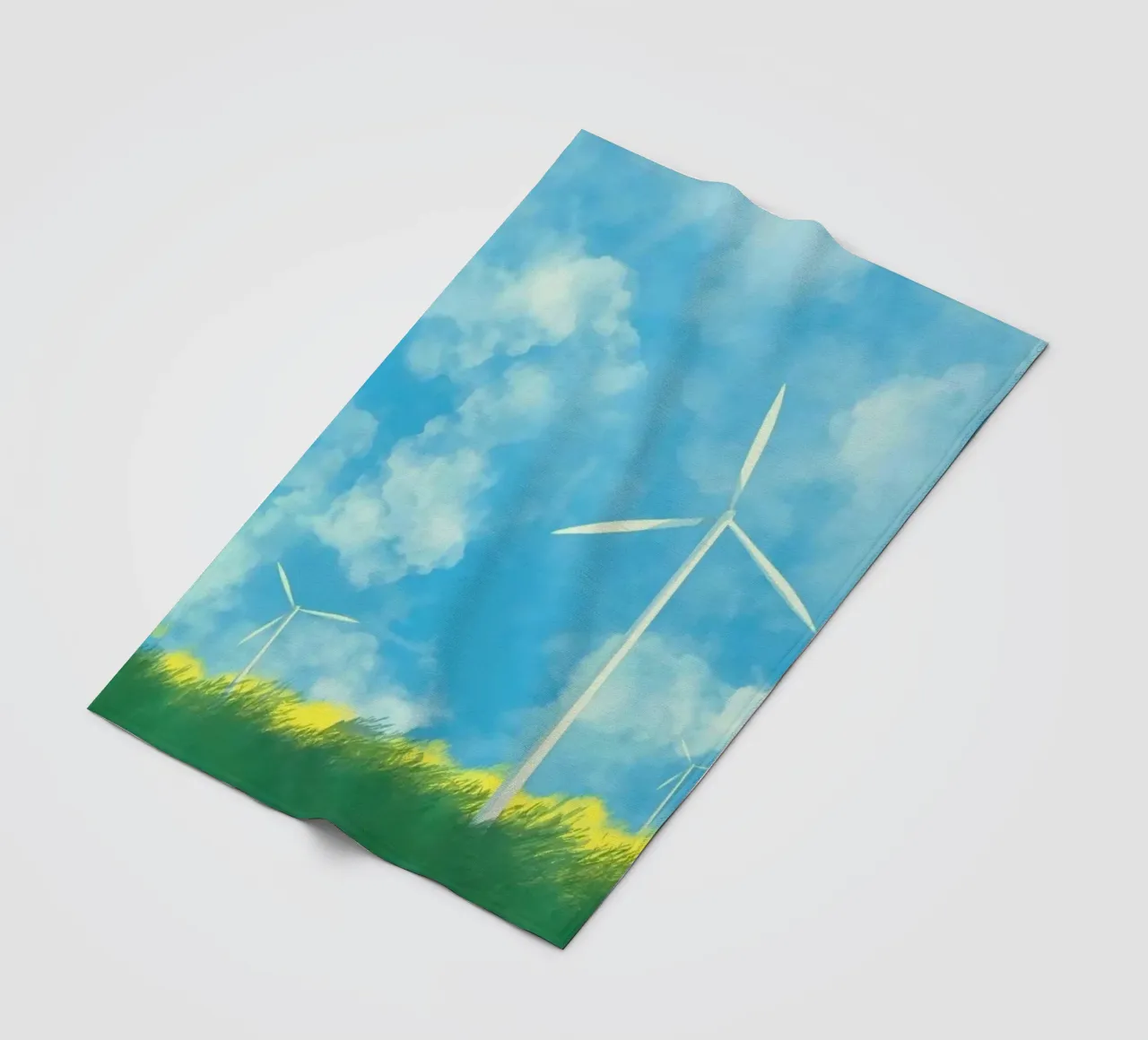 windmill canvas coperta in pile da melts