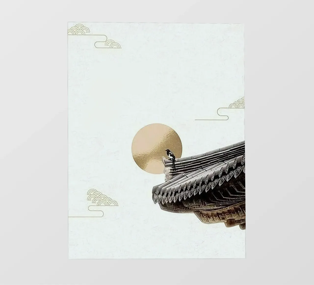 bird on moon telo in pvc da miracle