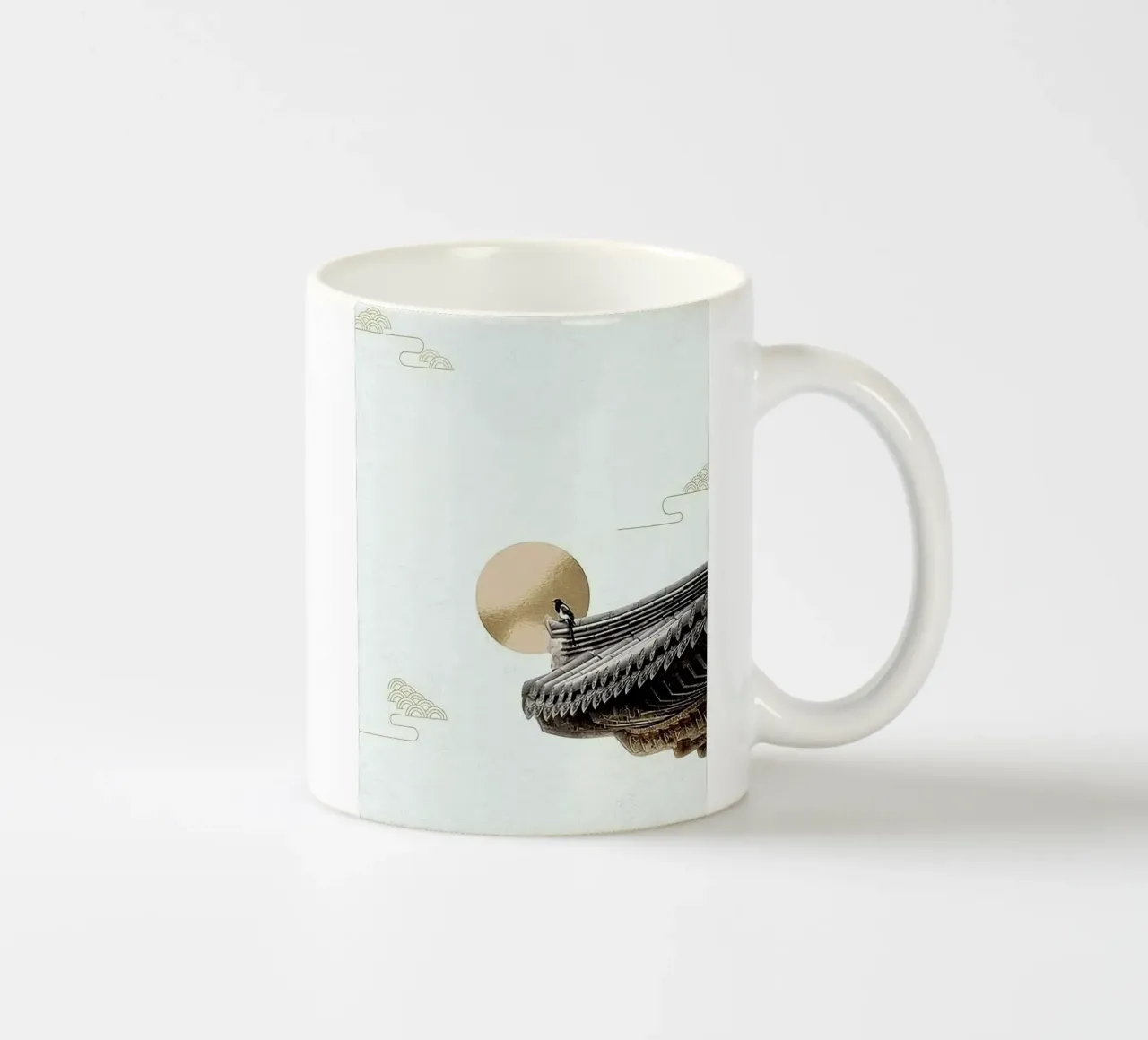 bird on moon tazza in ceramica da miracle