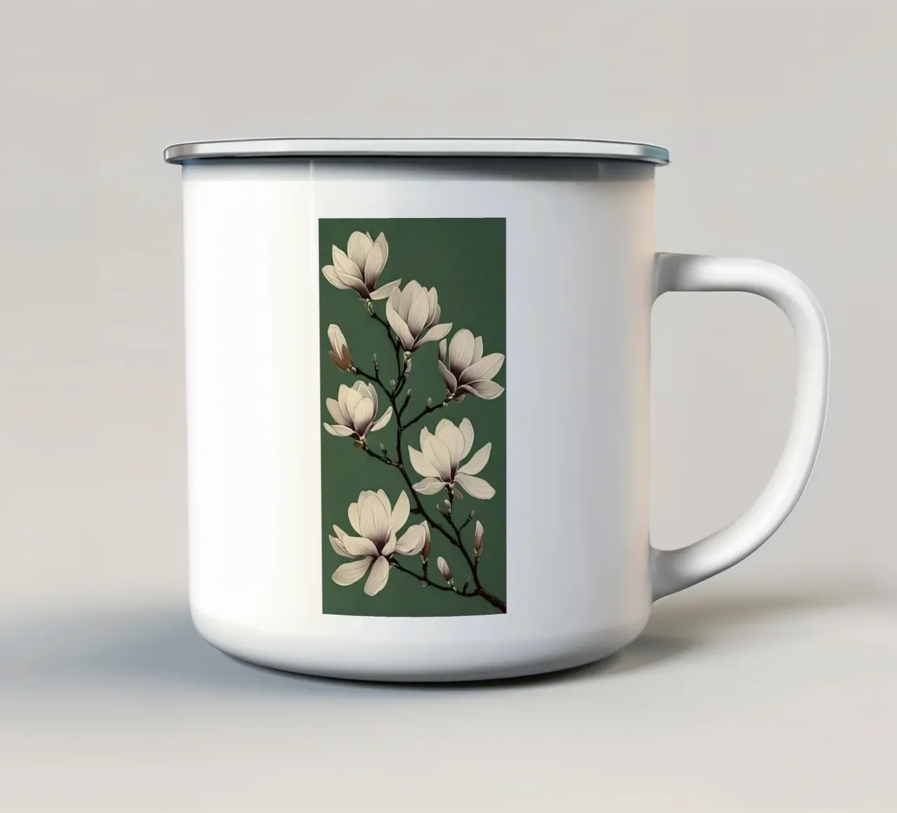 lotus on tree tazza in smalto da melts