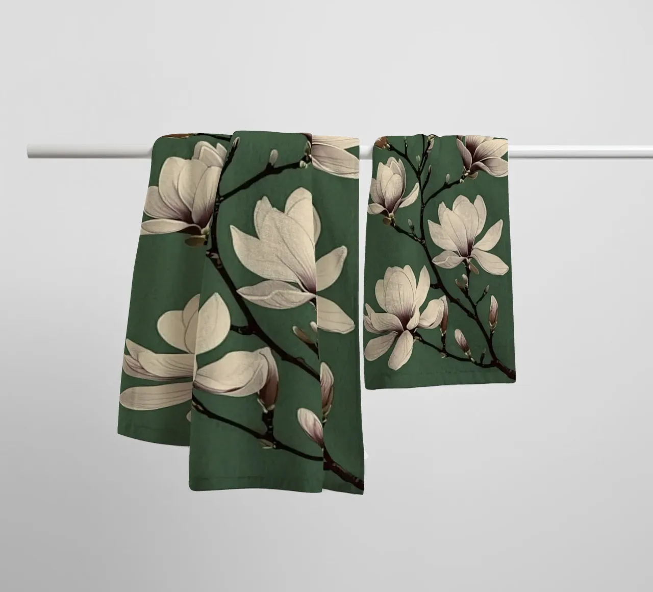 lotus on tree asciugamano da bagno da melts