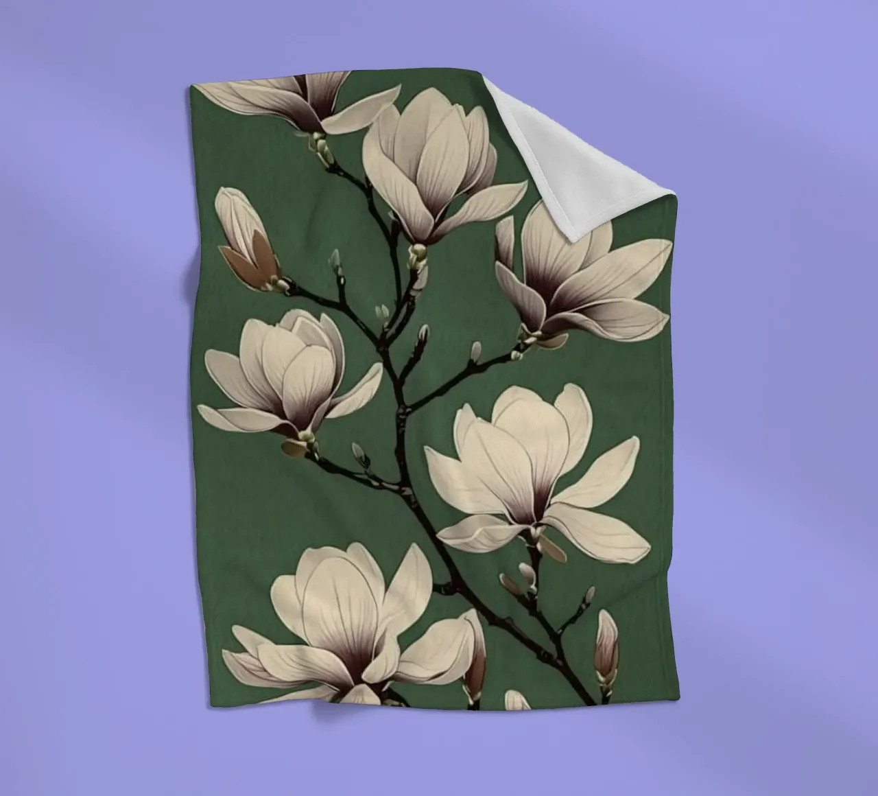 lotus on tree coperta in pile da melts