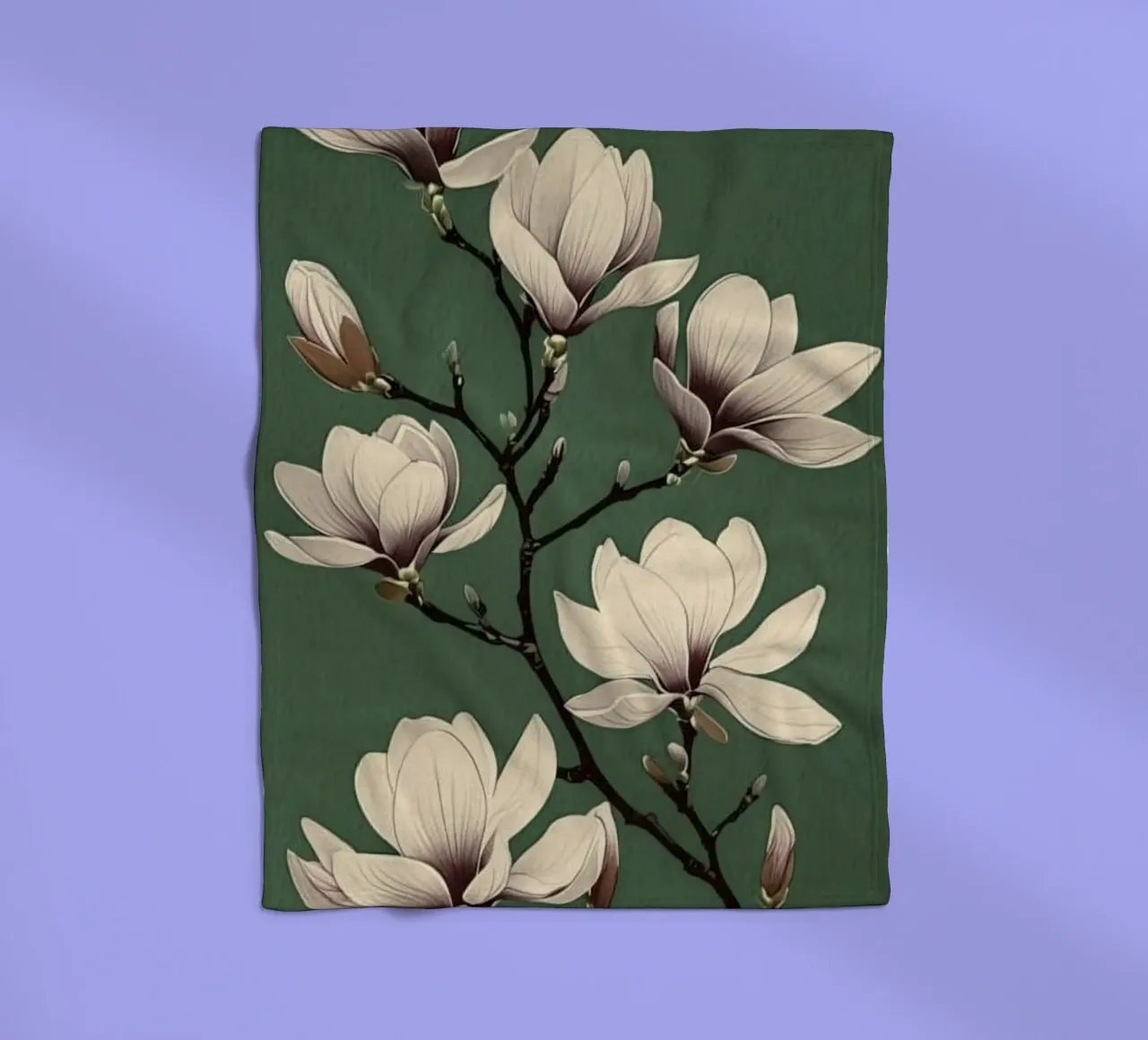 lotus on tree coperta in pile da melts