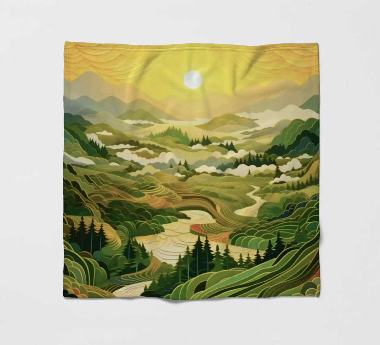 space field coperta in pile da melts