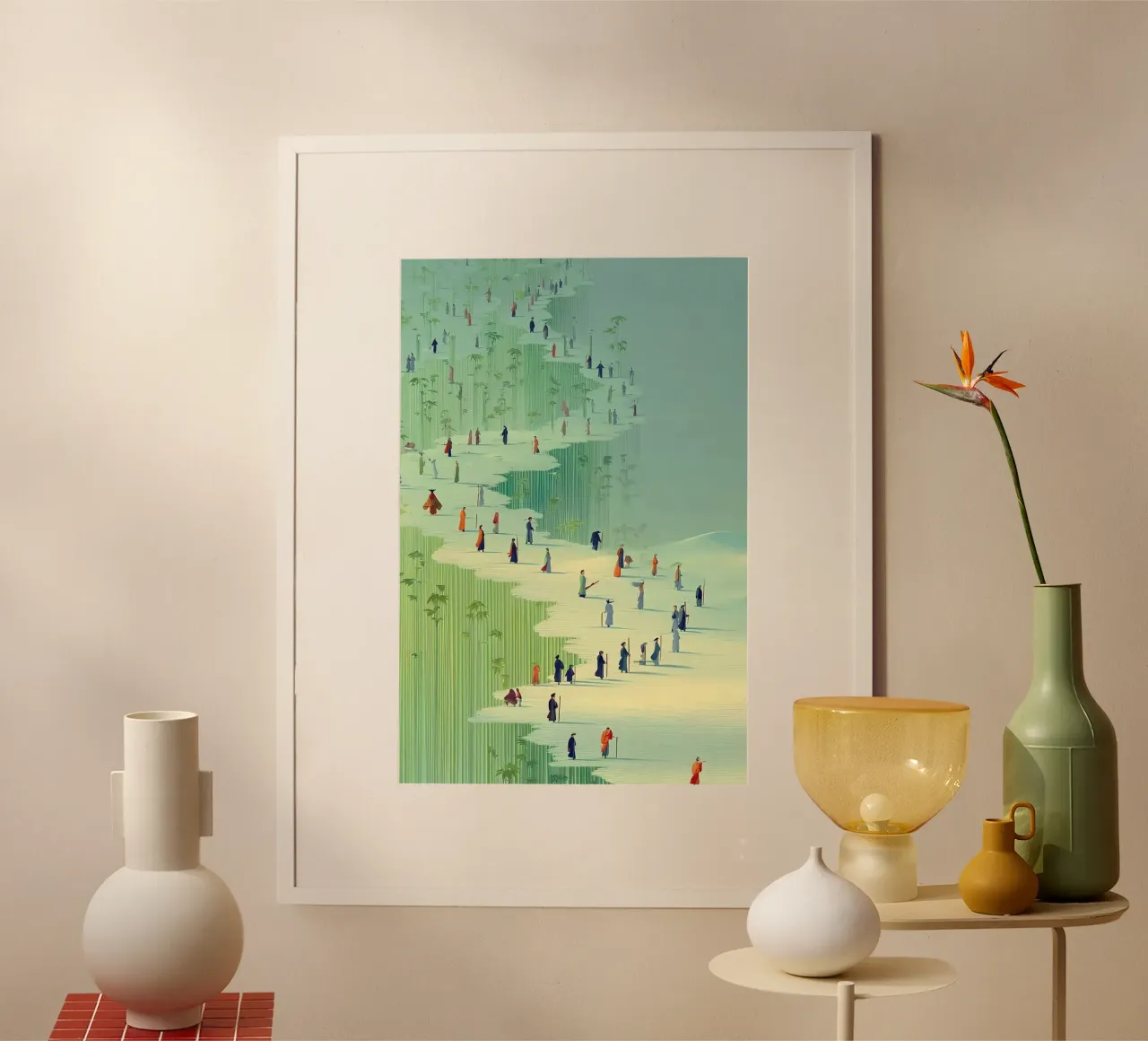 the pilgrim strip poster da carsa