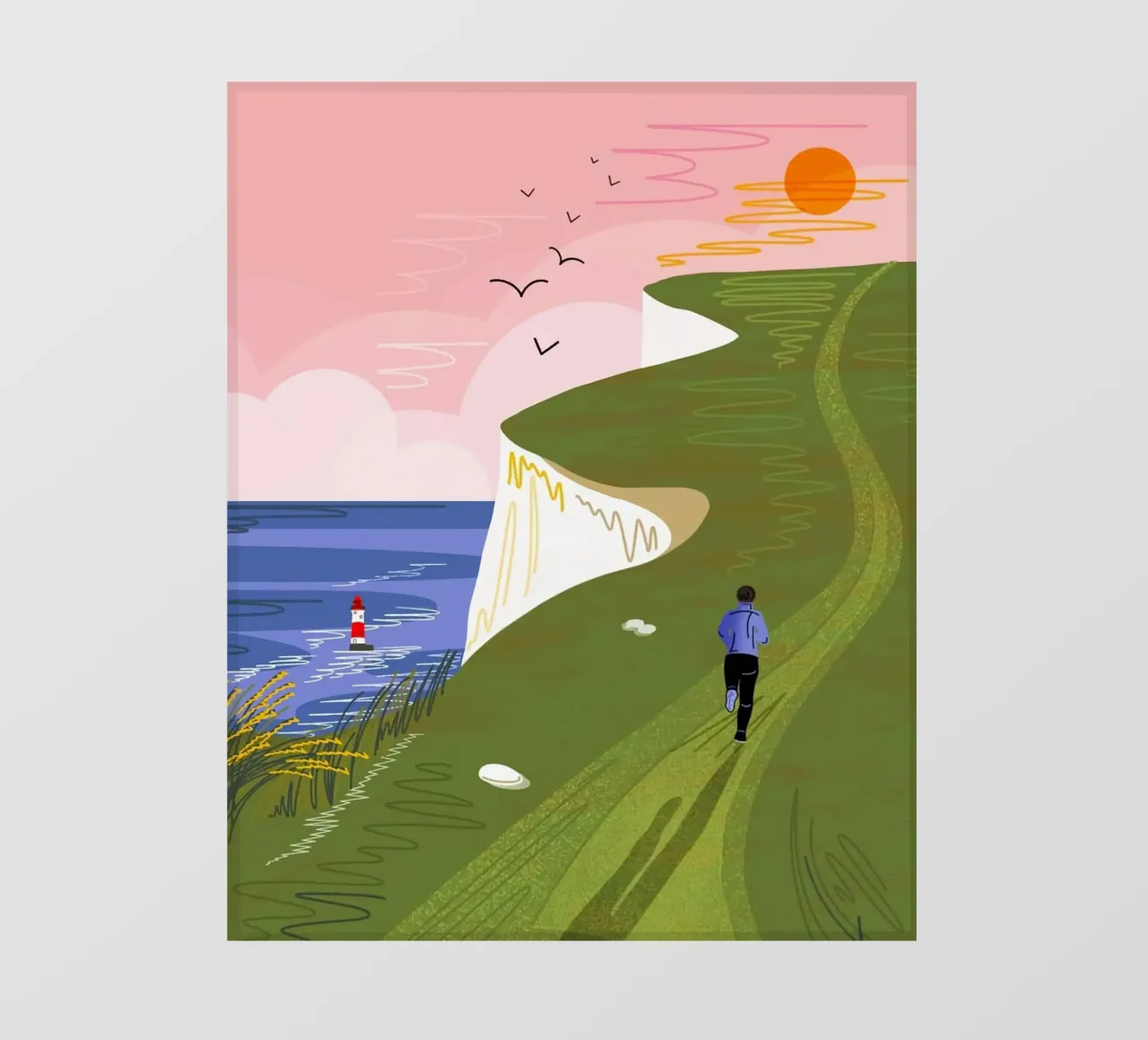 running to the sun telo in pvc da lifeline