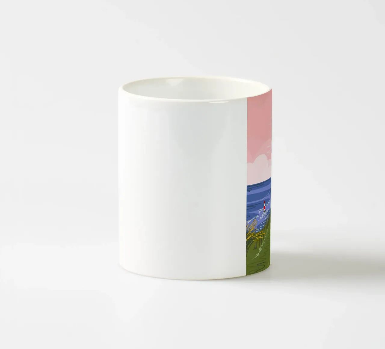 running to the sun tazza in ceramica da lifeline