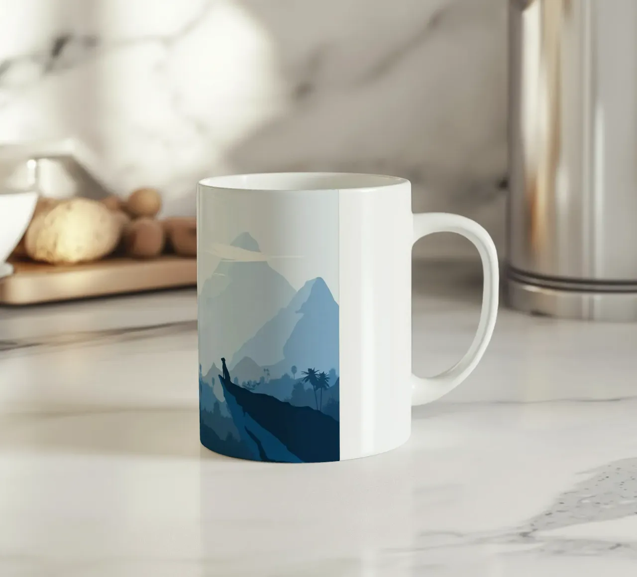 viewing the nature tazza in ceramica da lifeline