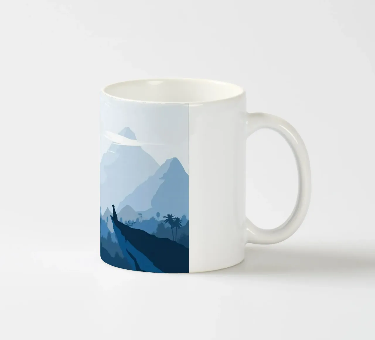 viewing the nature tazza in ceramica da lifeline