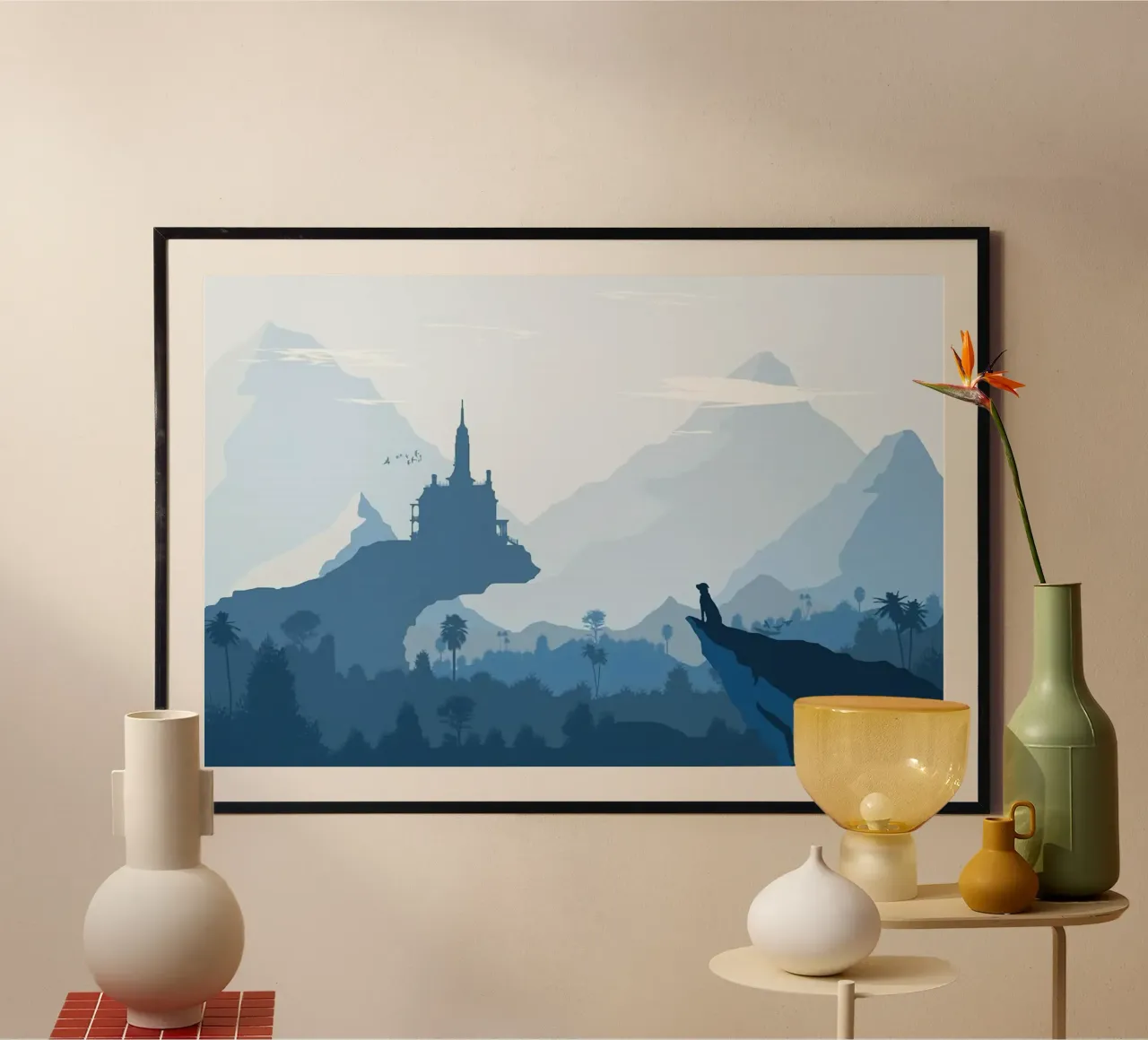 viewing the nature poster con telaio in plastica da lifeline