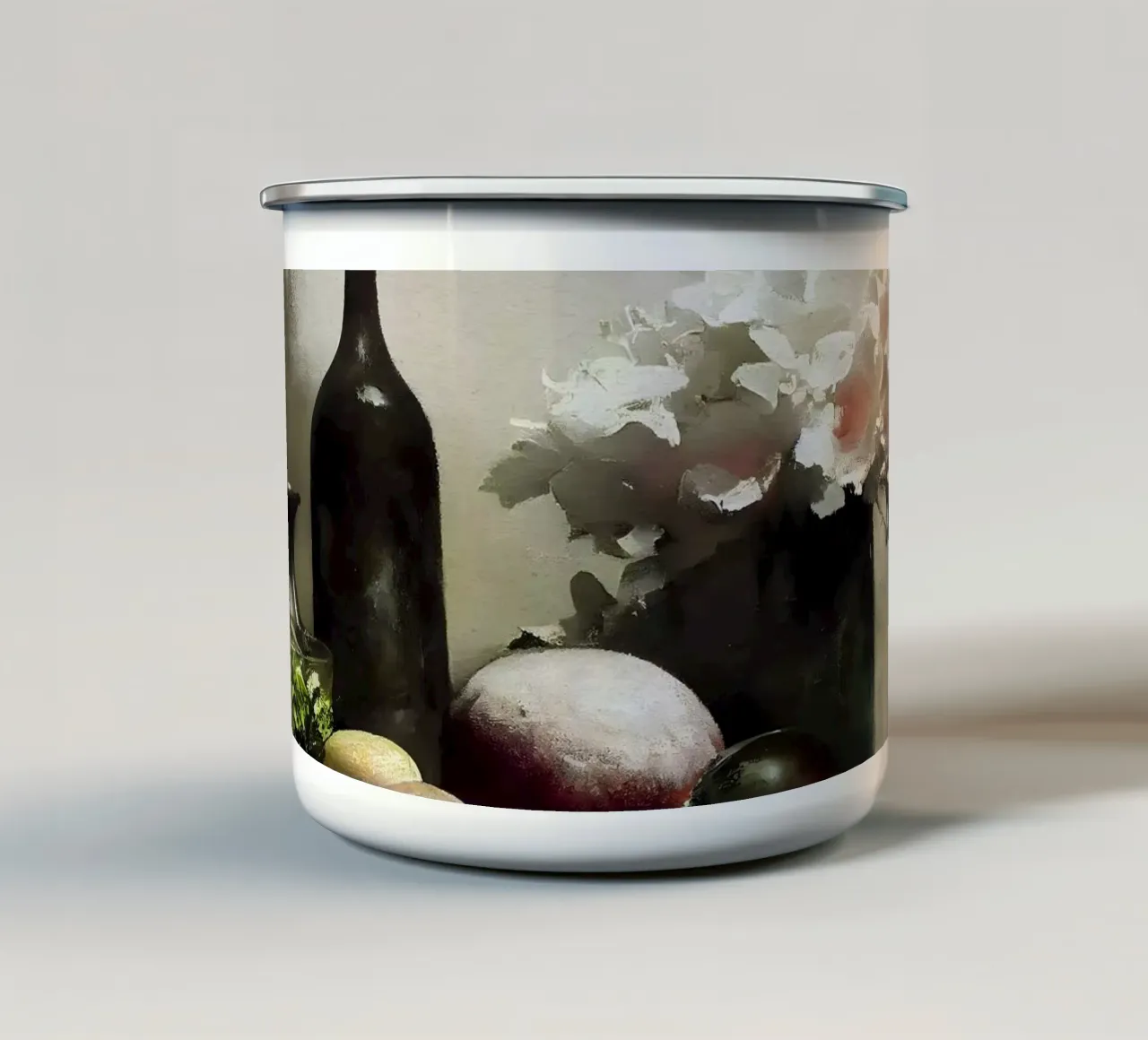 Aestethic Still Life tazza in smalto da treechild