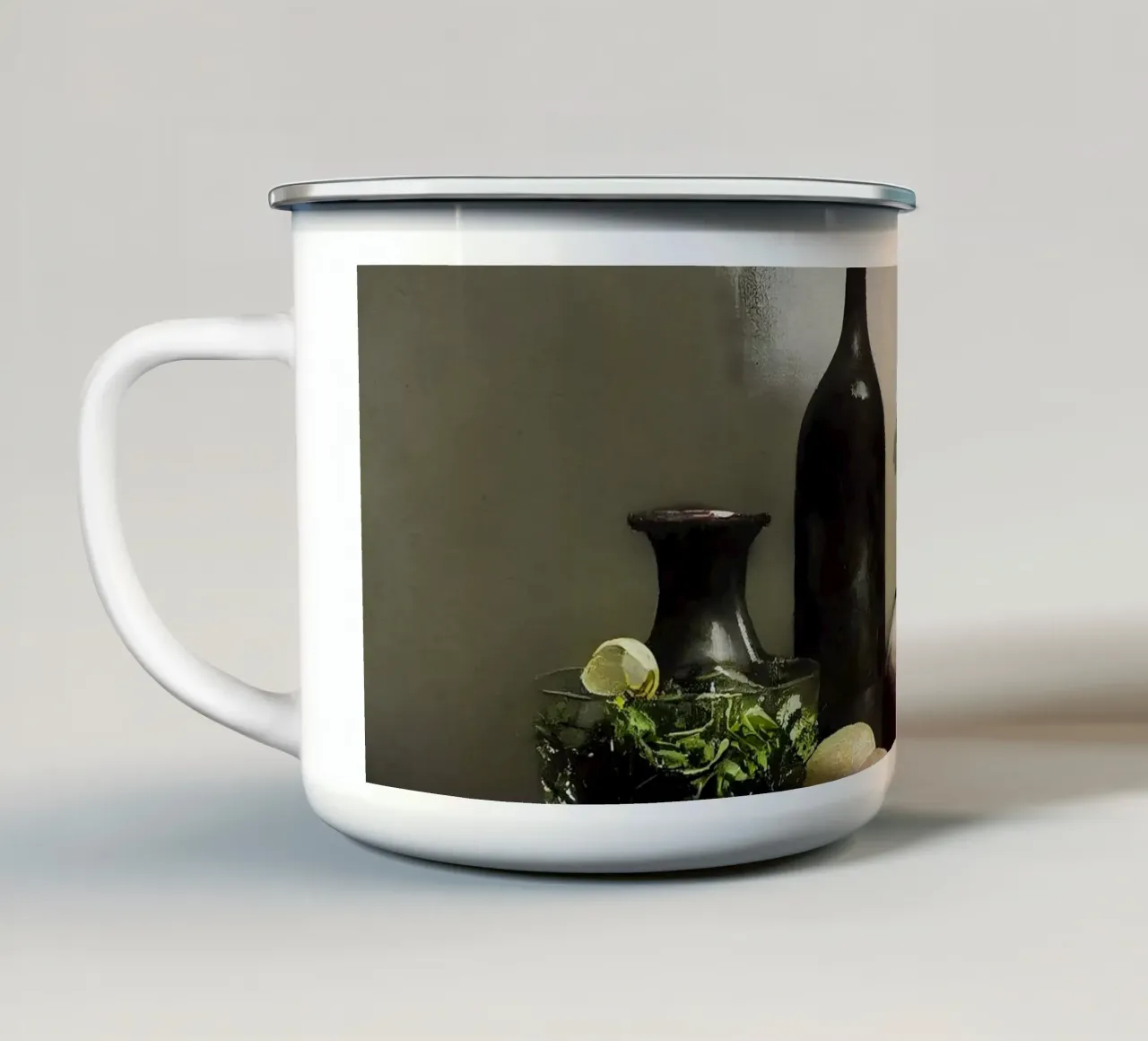 Aestethic Still Life tazza in smalto da treechild