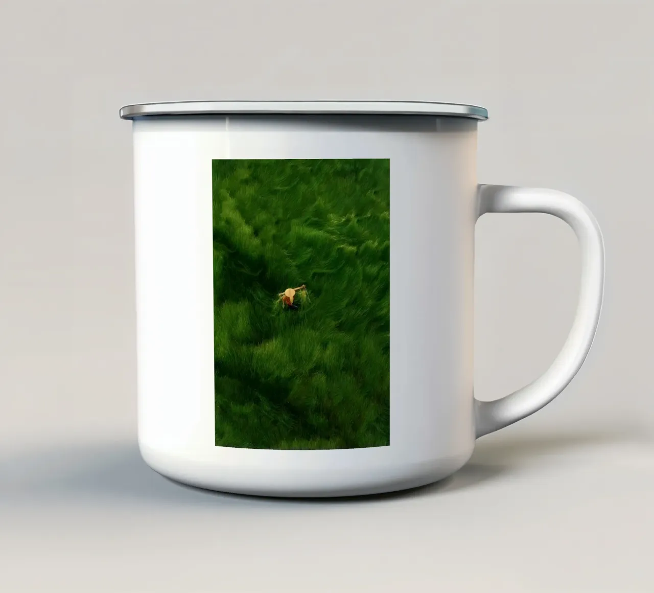 single farm tazza in smalto da carsa