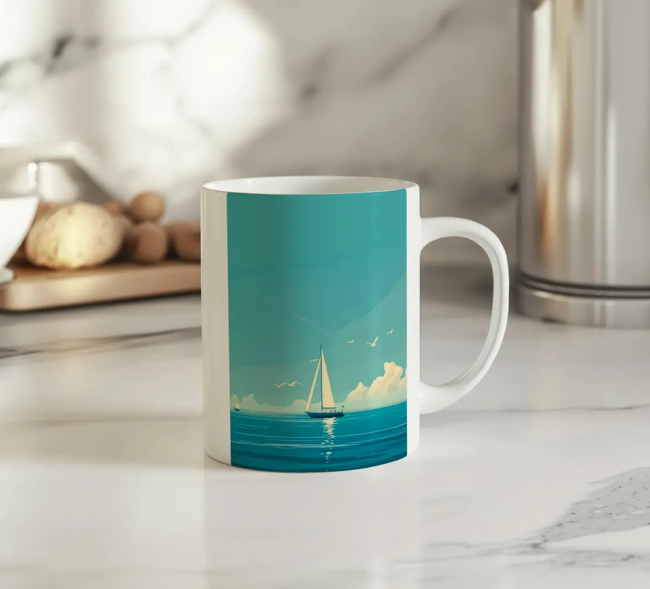 the cano on ocean tazza in ceramica da carsa