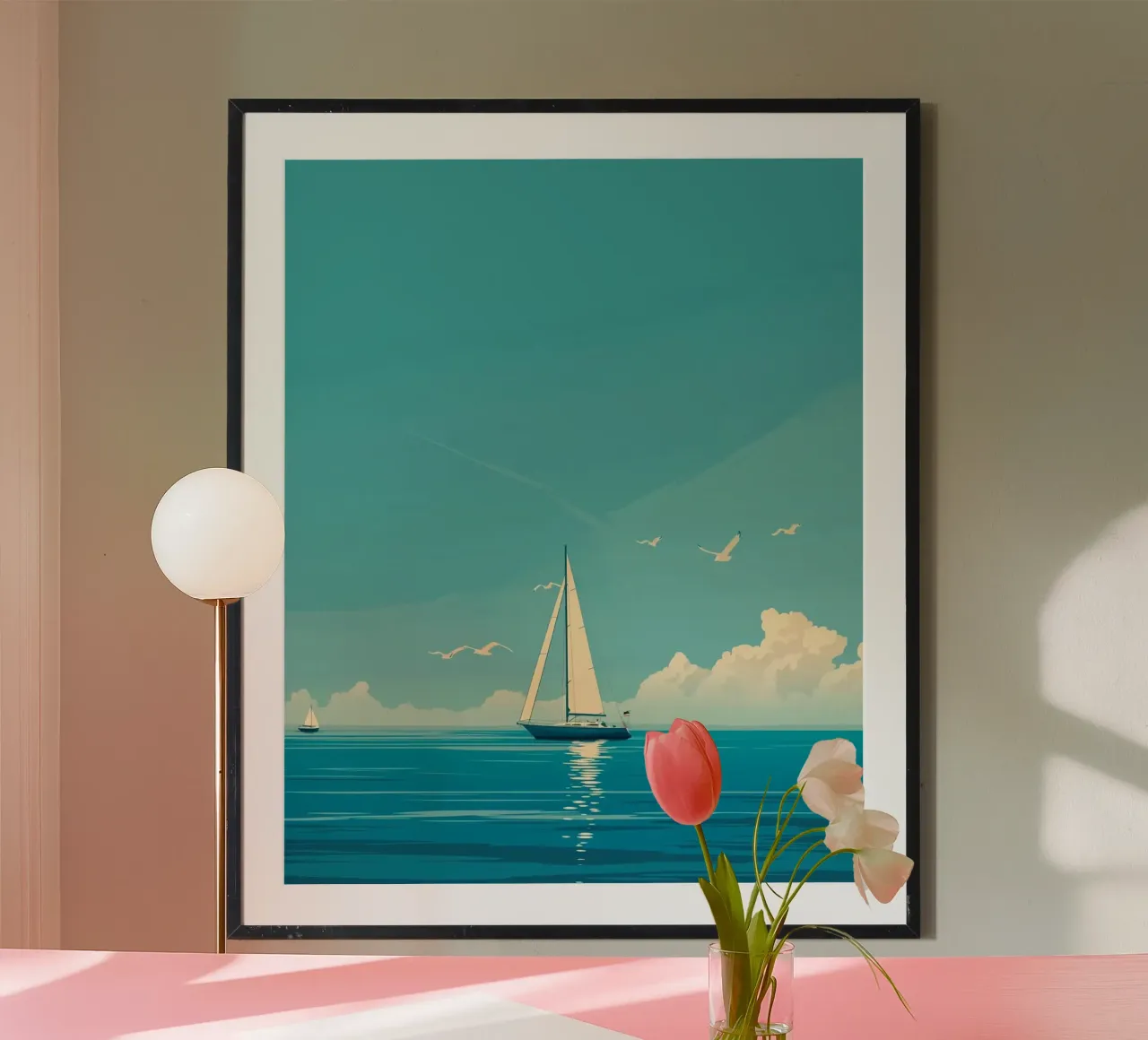 the cano on ocean poster da carsa