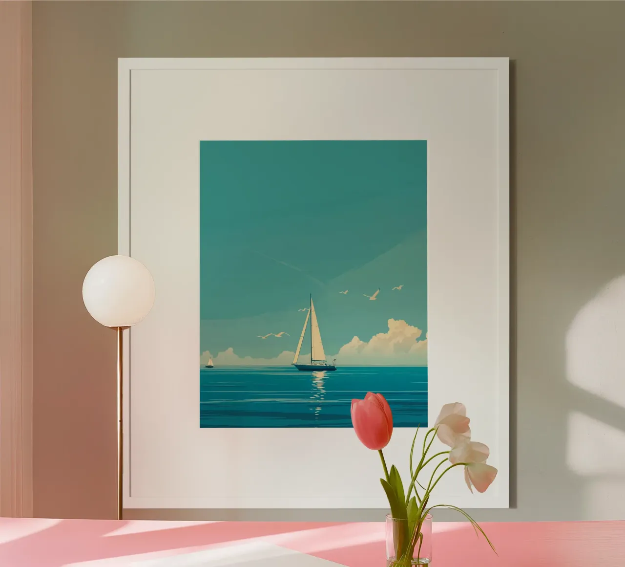 the cano on ocean poster da carsa