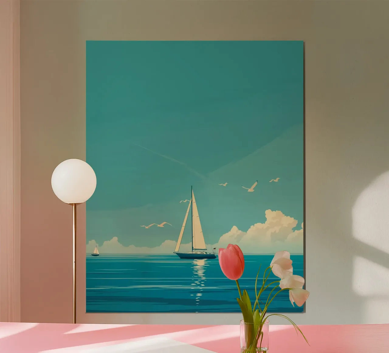 the cano on ocean poster da carsa