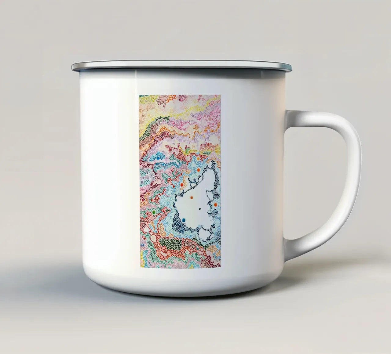 the gradient dot tazza in smalto da lifeline