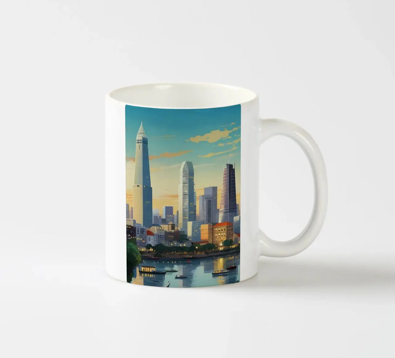 building to sky tazza in ceramica da lifeline