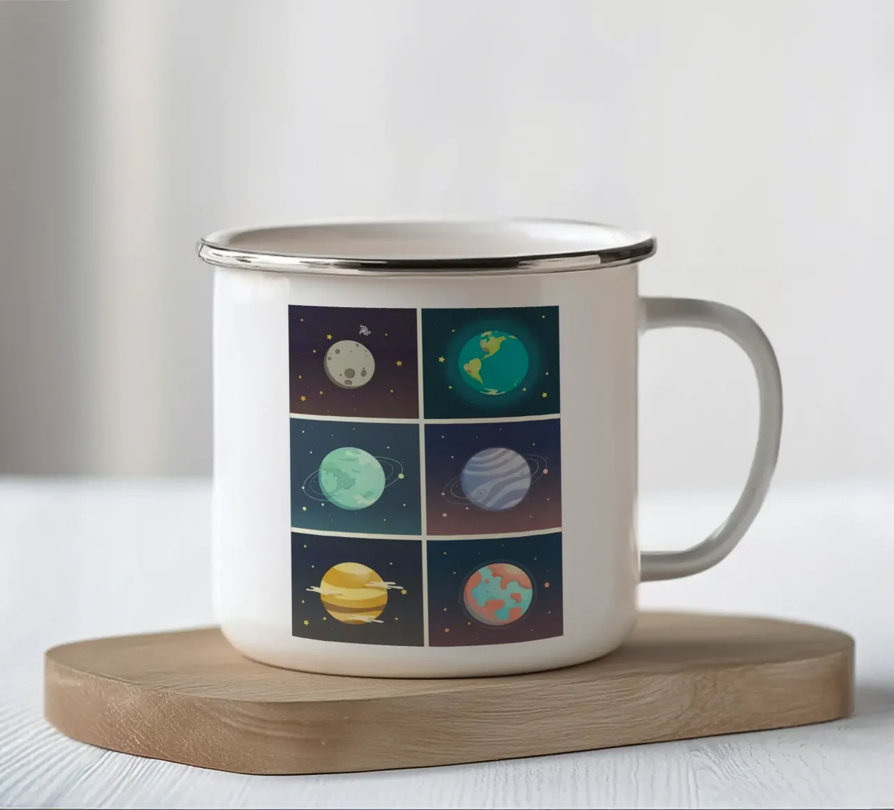 shades of planet tazza in smalto da lifeline