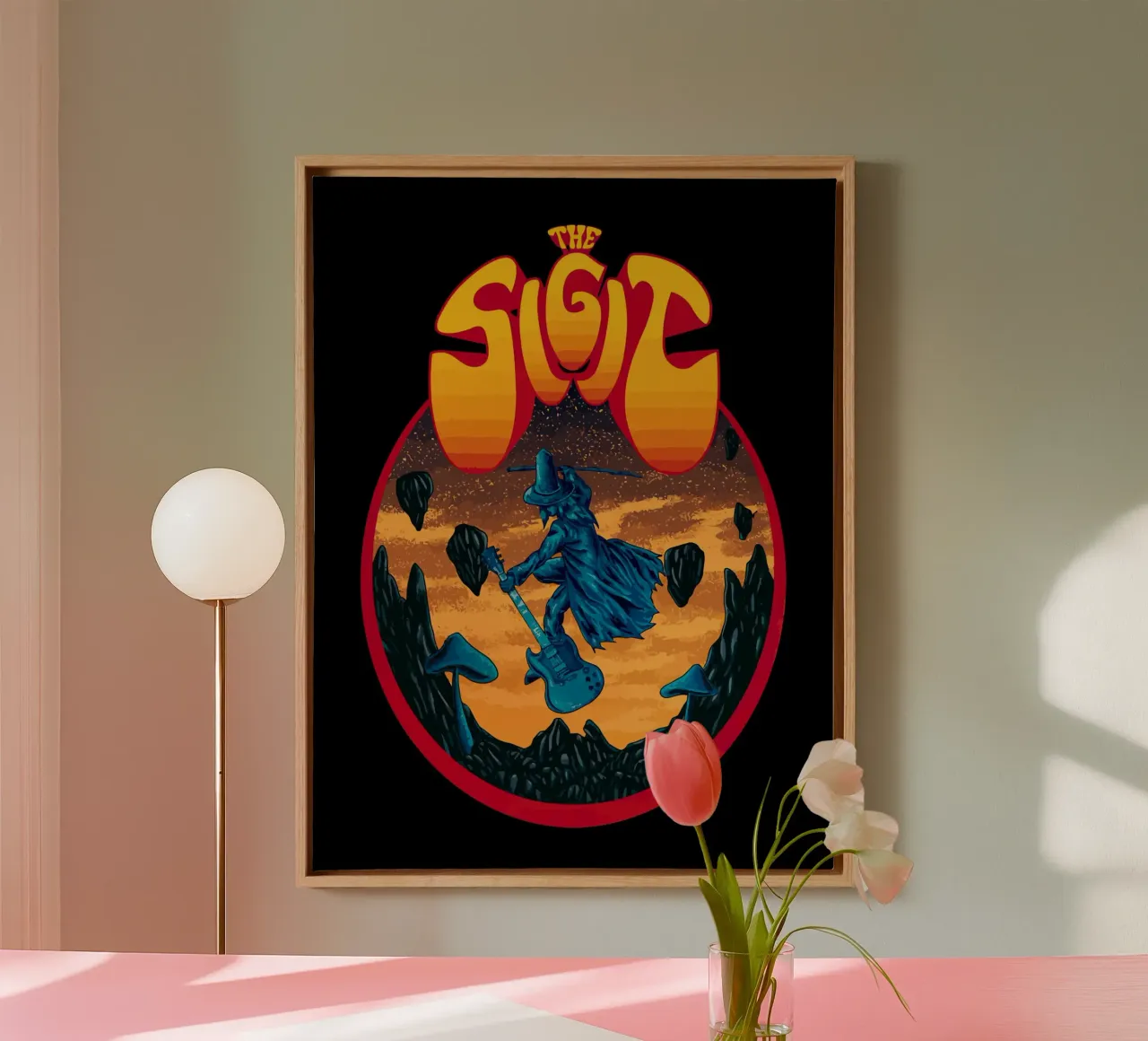 The Sigit tela con Cornice a cassetta da Musadad Shop