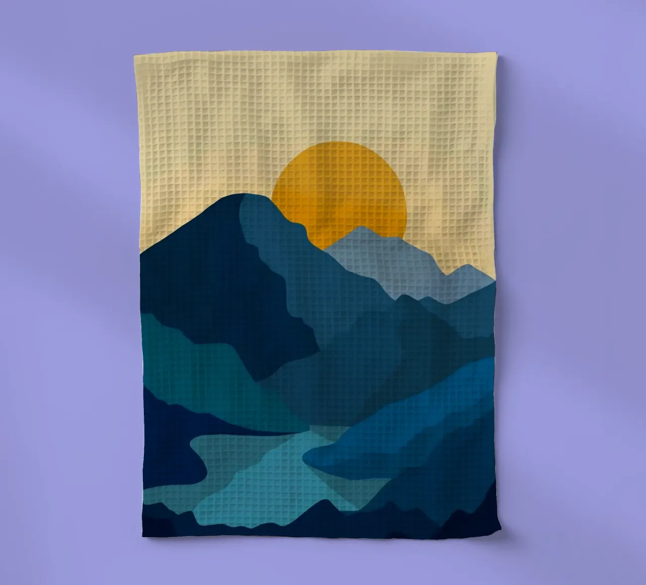 nature with layers mountain canovaccio da cucina da lifeline