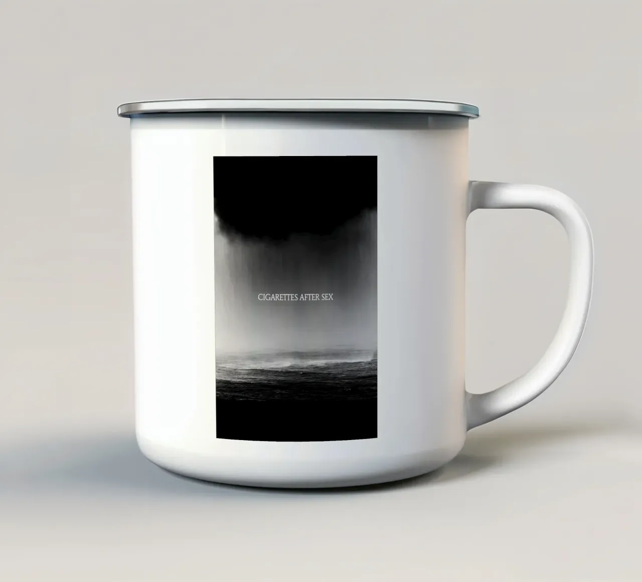 Sigarette dopo il sesso tazza in smalto da shiners