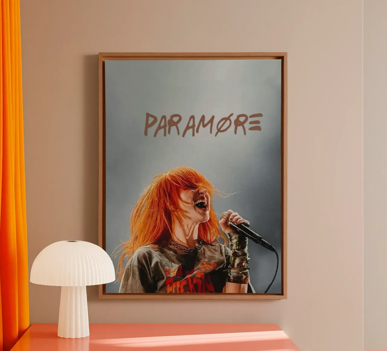 Paramore canvas met Baklijst van Musadad Shop