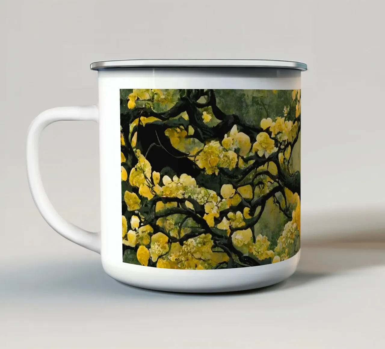 Sakura Tree tazza in smalto da treechild