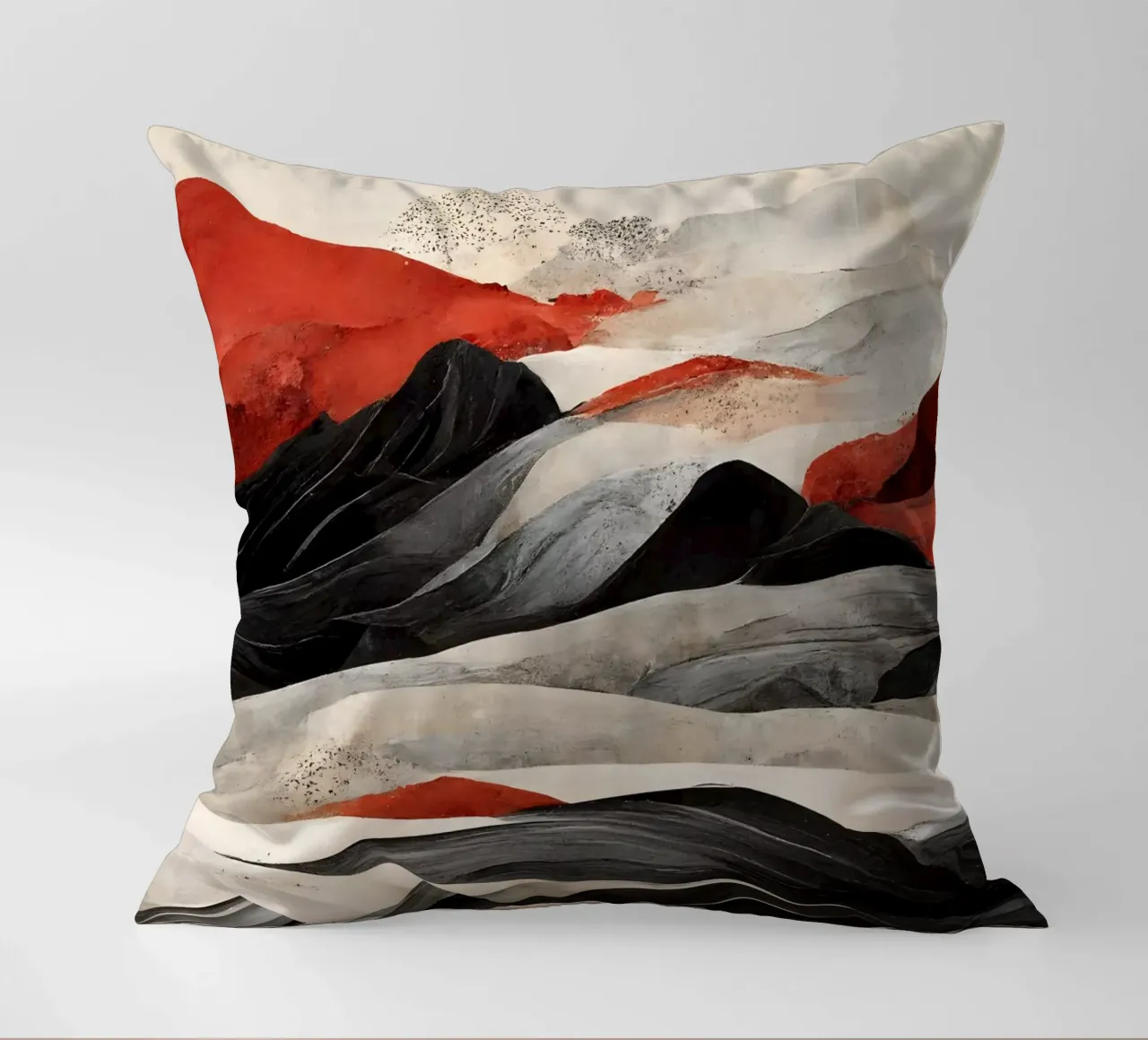 Red Mountains cuscino da treechild