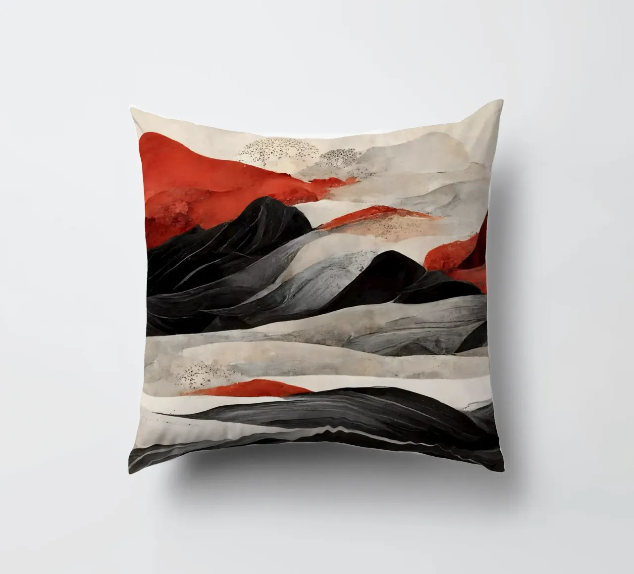 Red Mountains cuscino da treechild