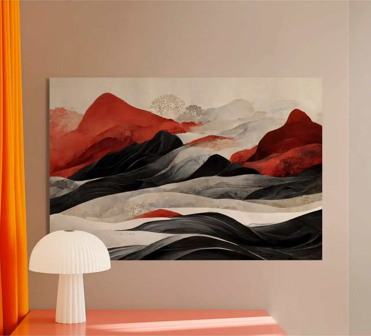 Red Mountains plexiglass da treechild