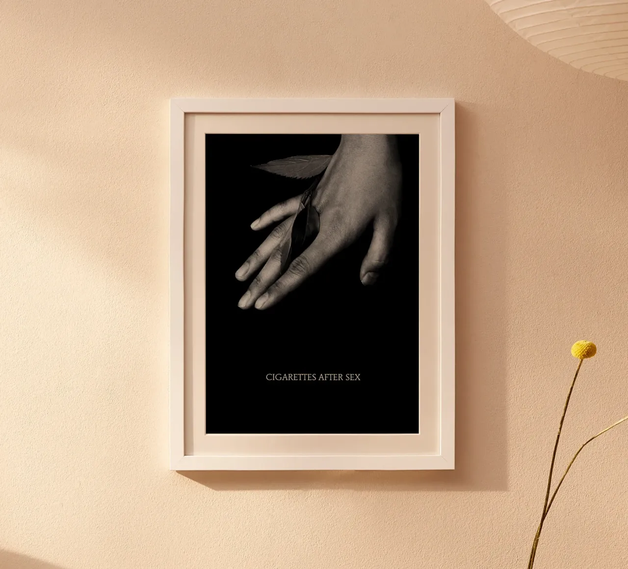 Sigarette dopo il sesso poster con telaio in plastica da shiners