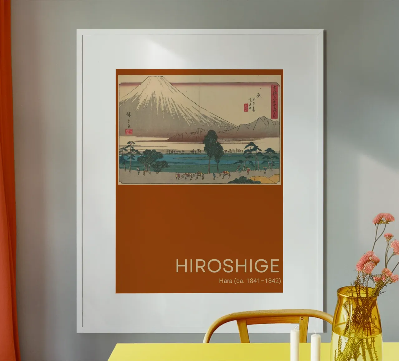 Hiroshige - Hara - poster poster da the red studio