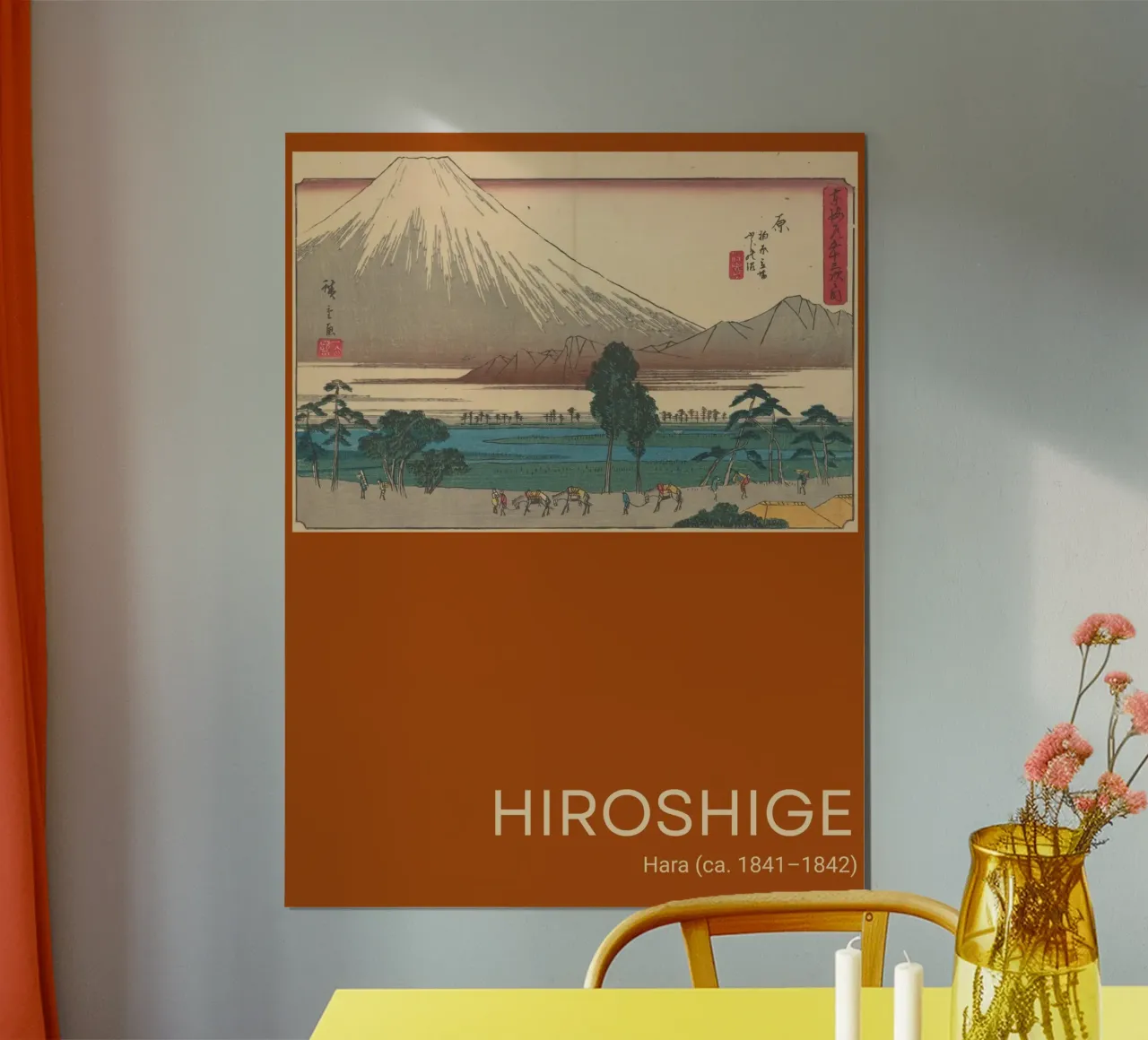 Hiroshige - Hara - poster poster da the red studio