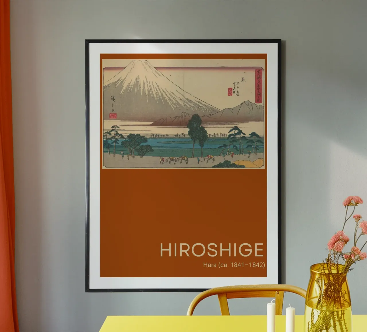 Hiroshige - Hara - poster poster da the red studio