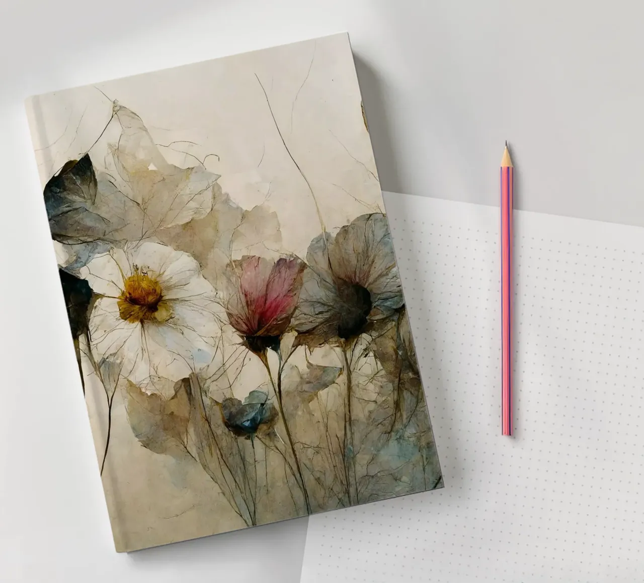 Dry Bouquet notebook by treechild
