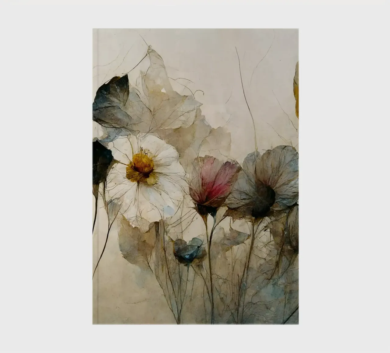 Dry Bouquet notebook by treechild