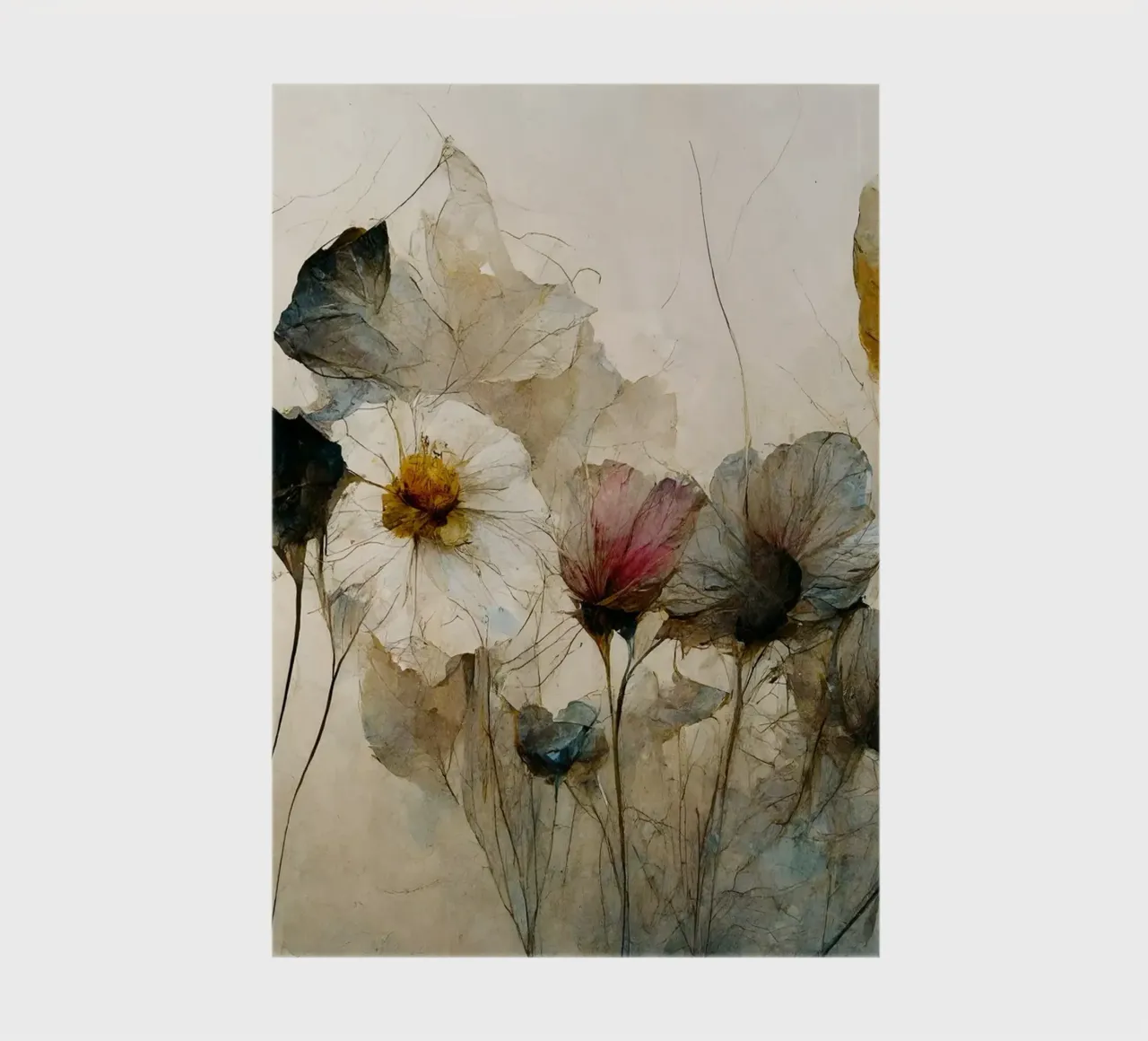Dry Bouquet notebook by treechild
