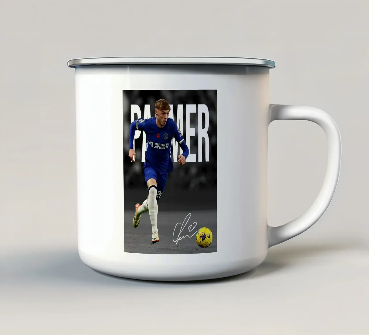 Cole Palmer tazza in smalto da shiners