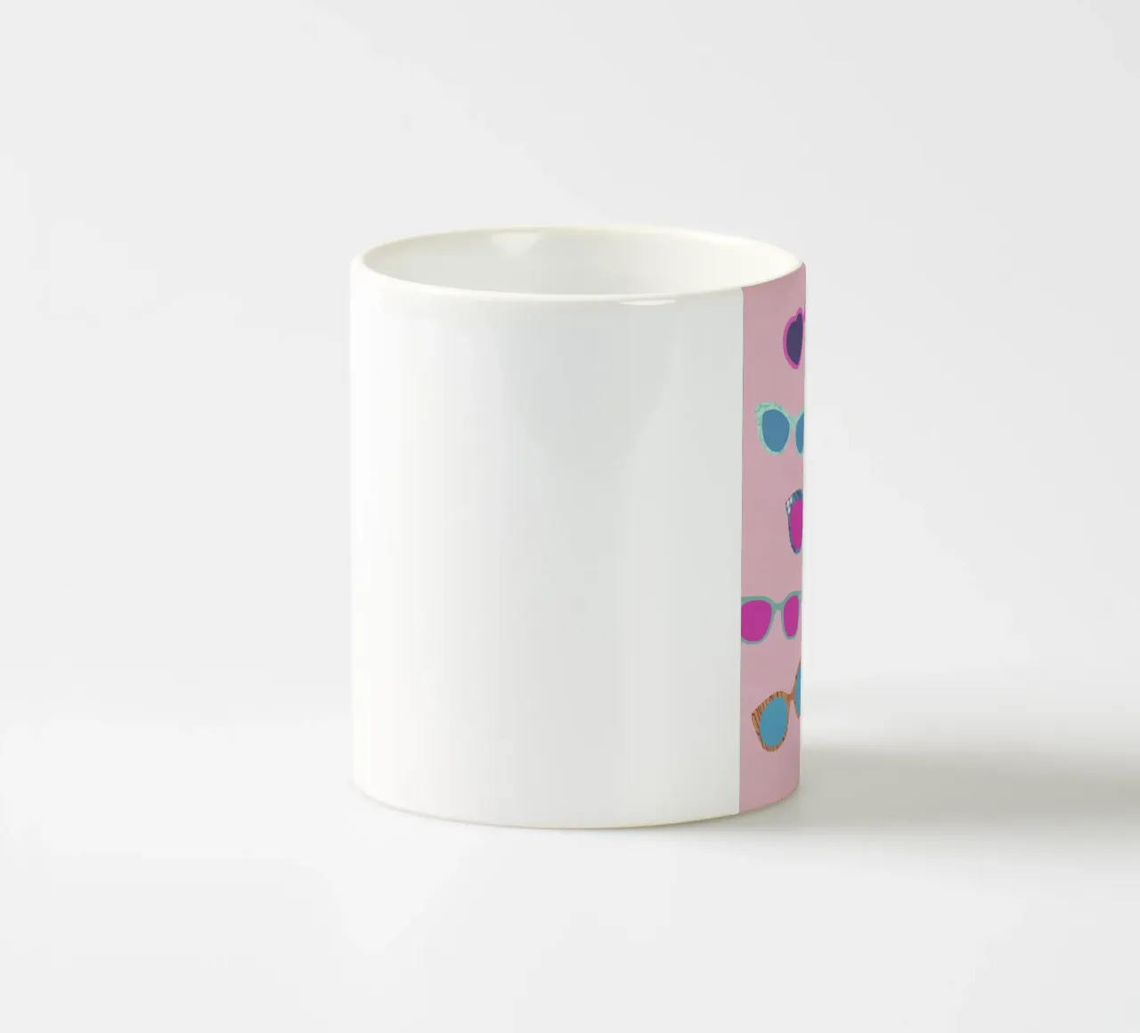 Occhiali da sole a volontà tazza in ceramica da Asha Designs
