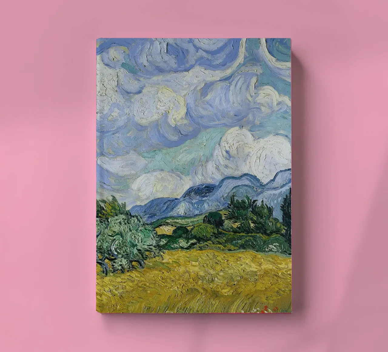 Wheat Field with Cypresses,1889 notebook by Christopher Soto
